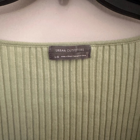 Urban outfitters Juliet portrait long sleeve green top - Picture 3 of 5